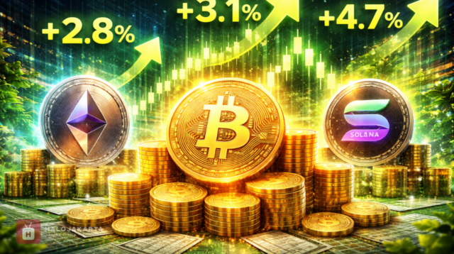 Mayoritas Kripto Hijau Hari Ini