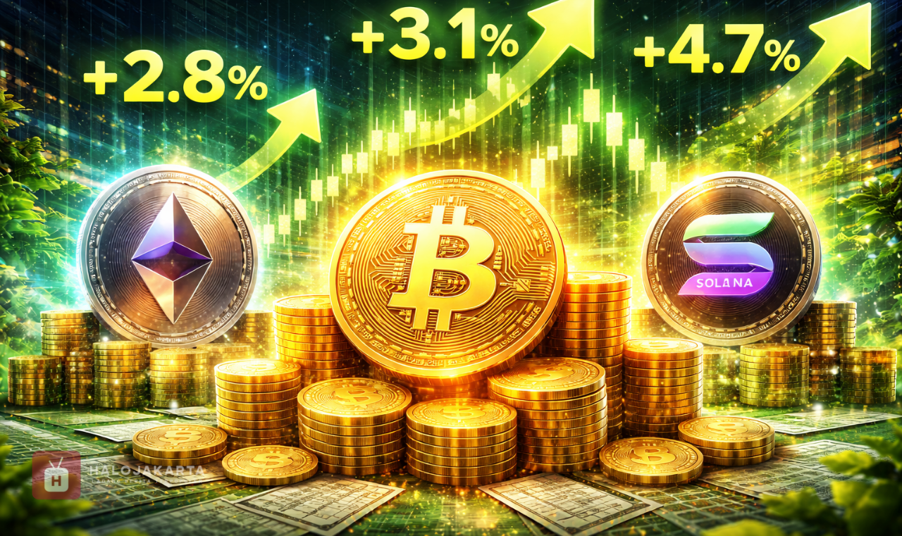 Mayoritas Kripto Hijau Hari Ini