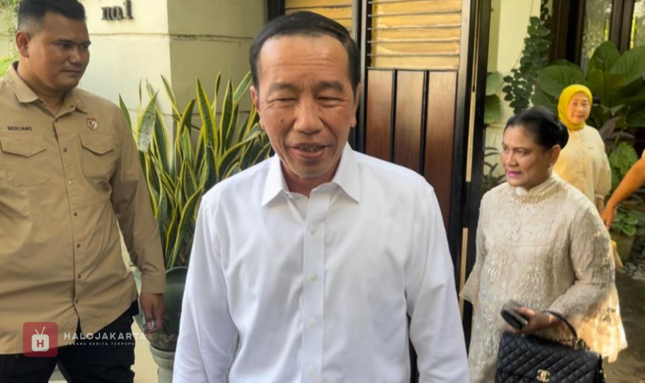 Menteri & Ketum Parpol Ramai Mampir ke Rumah Jokowi