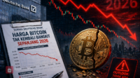 Harga Bitcoin Tak Kembali Bangkit Sepanjang 2026