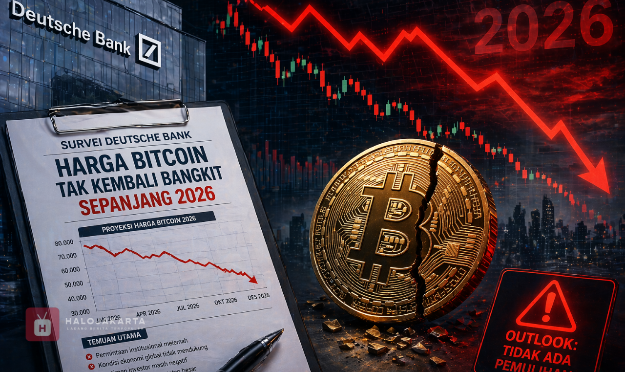Harga Bitcoin Tak Kembali Bangkit Sepanjang 2026