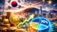 Korea Selatan Kuasai 30% Volume Perdagangan Kripto Dunia