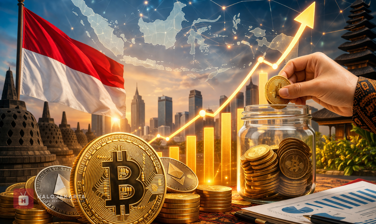 Penerimaan Pajak Kripto Indonesia Sentuh Rp 1,96 Triliun