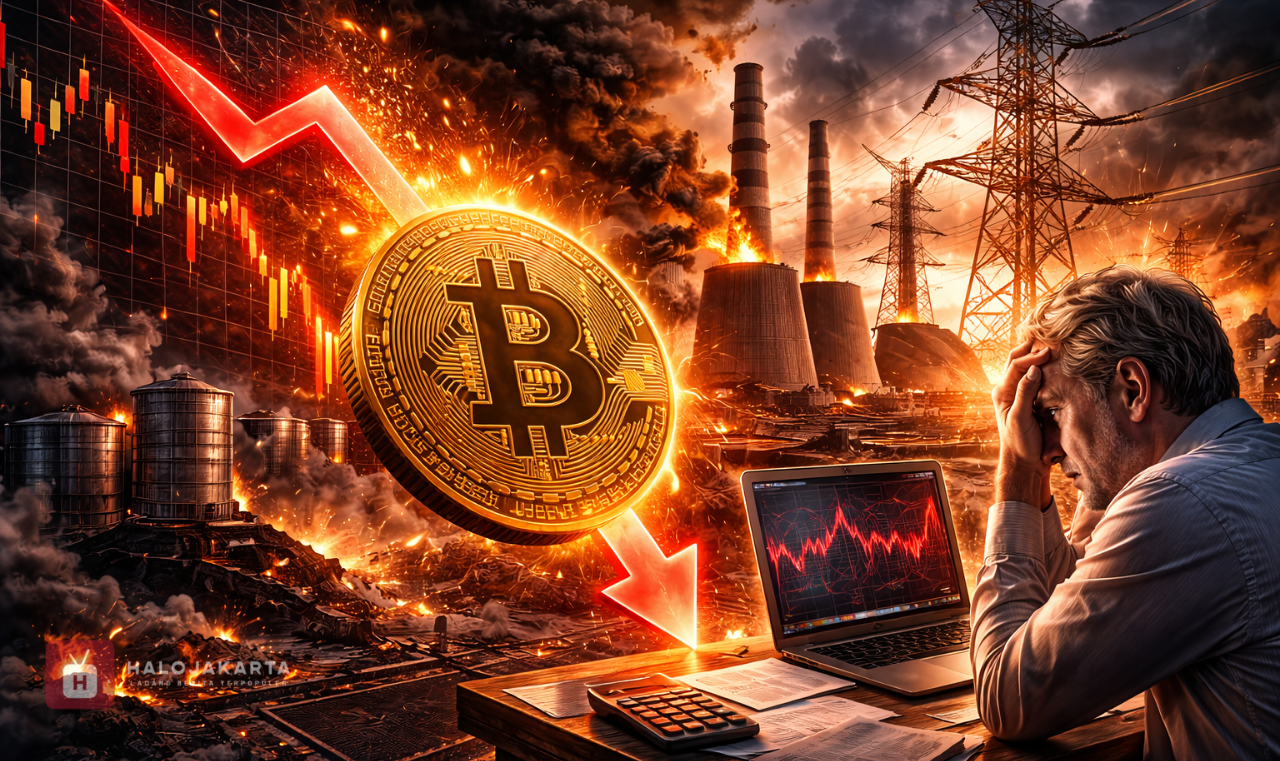 Ekonom Ingatkan Bitcoin Berpotensi Jatuh Imbas Krisis Energi