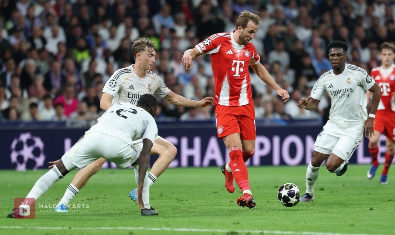 Real Madrid Sedekah Gol ke Bayern Munich di Liga Champions