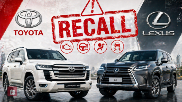 Toyota Recall Land Cruiser 300 dan Lexus LX di Indonesia