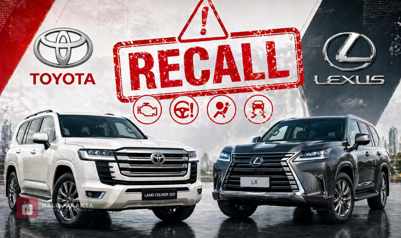 Toyota Recall Land Cruiser 300 dan Lexus LX di Indonesia